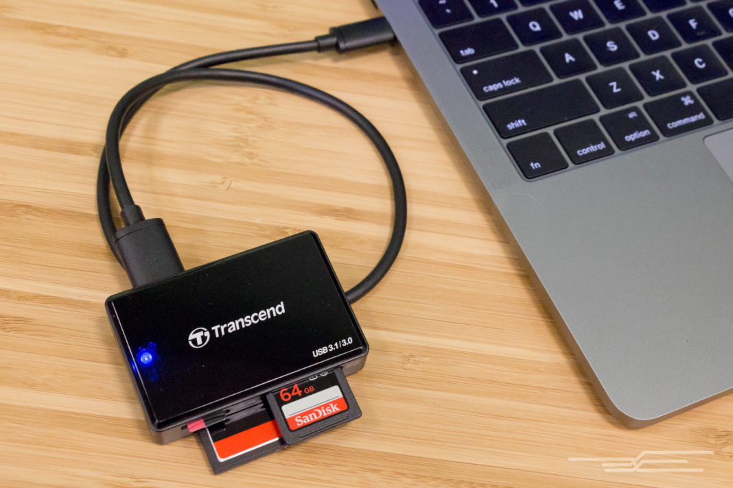 sd card readers transcend usb 3.1 multi-card reader
