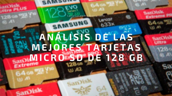 Las MEJORES tarjetas Micro SD de 128 GB
